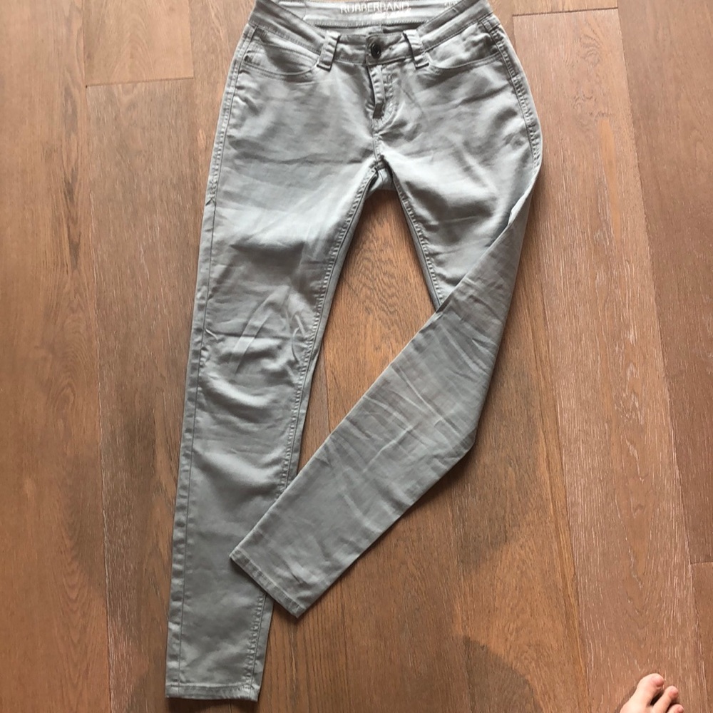 Green Stretch Jeans
